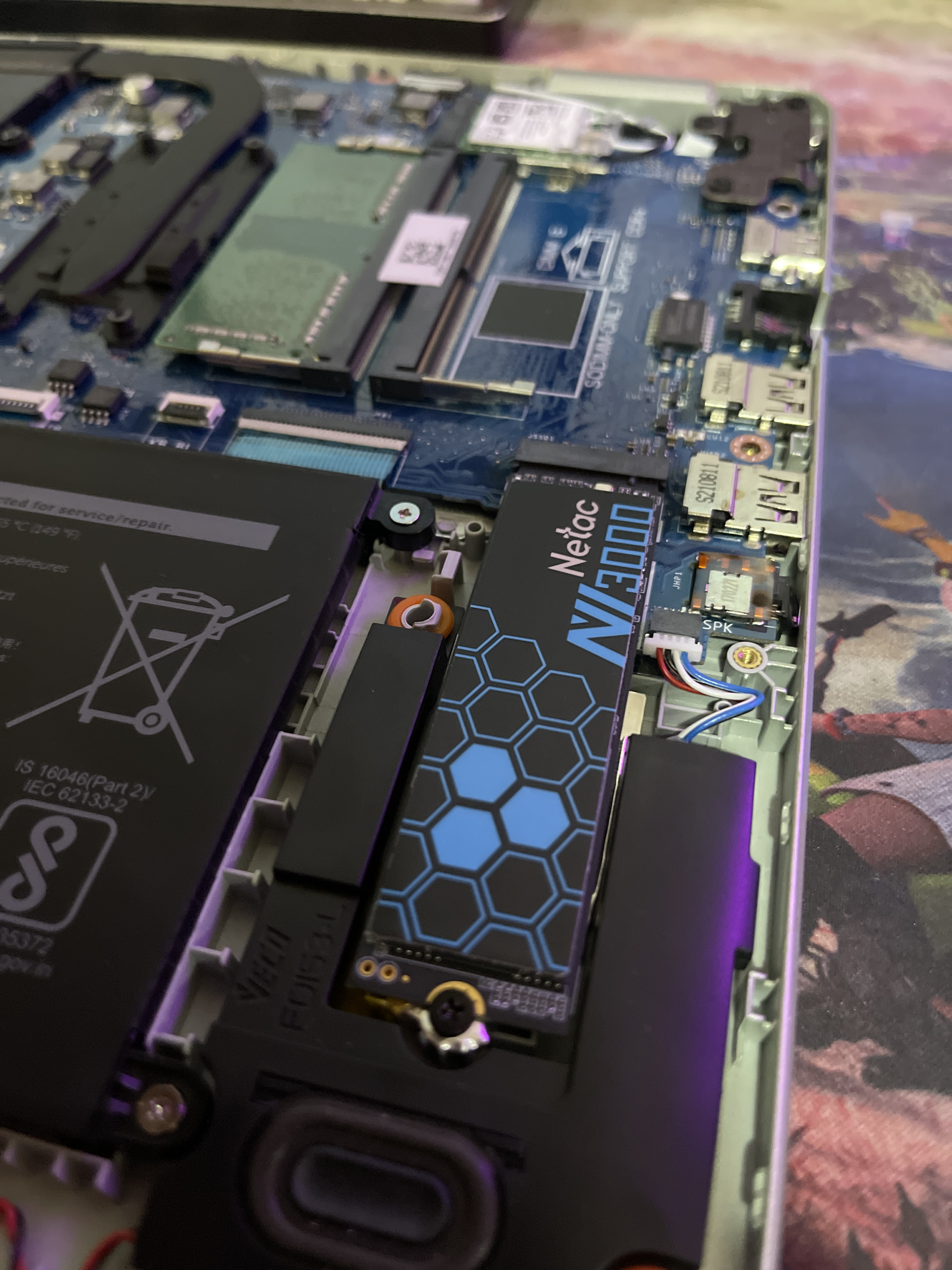 Equipo reparado con formateo y upgrade de hardware